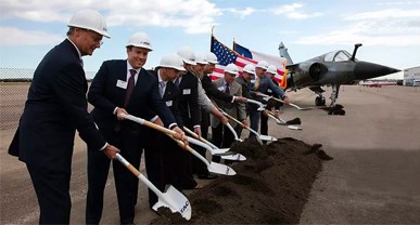Groundbreaking Ceremony for the Adversary Center of Excellence, Fort Worth, Texas